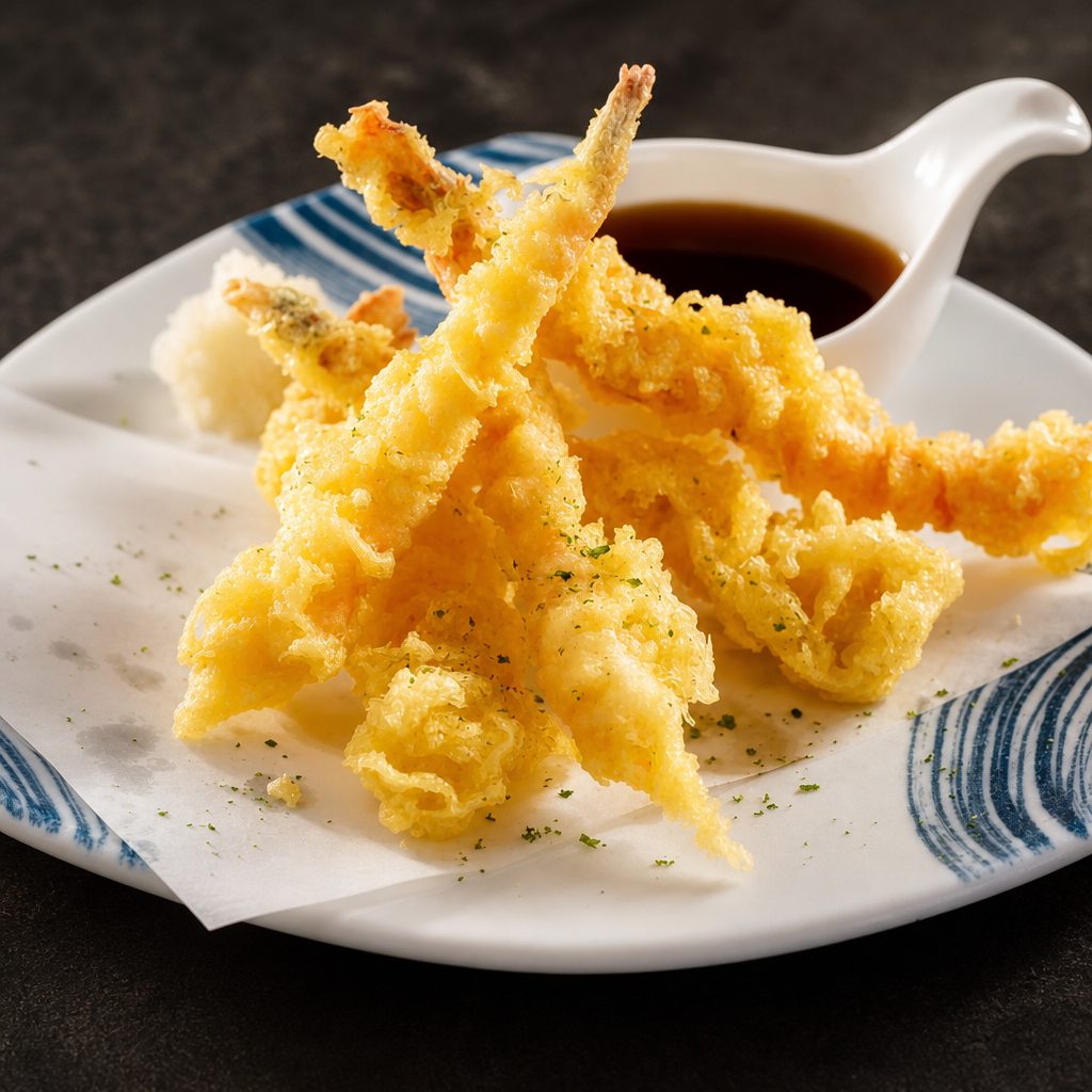 Shrimp Tempura.
