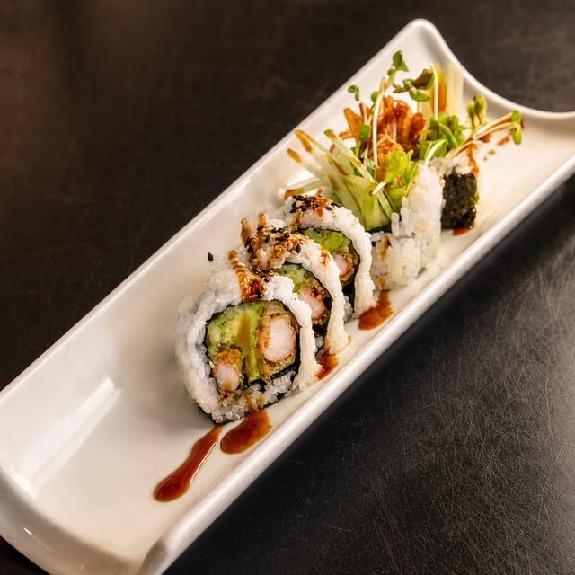 Tempura roll.